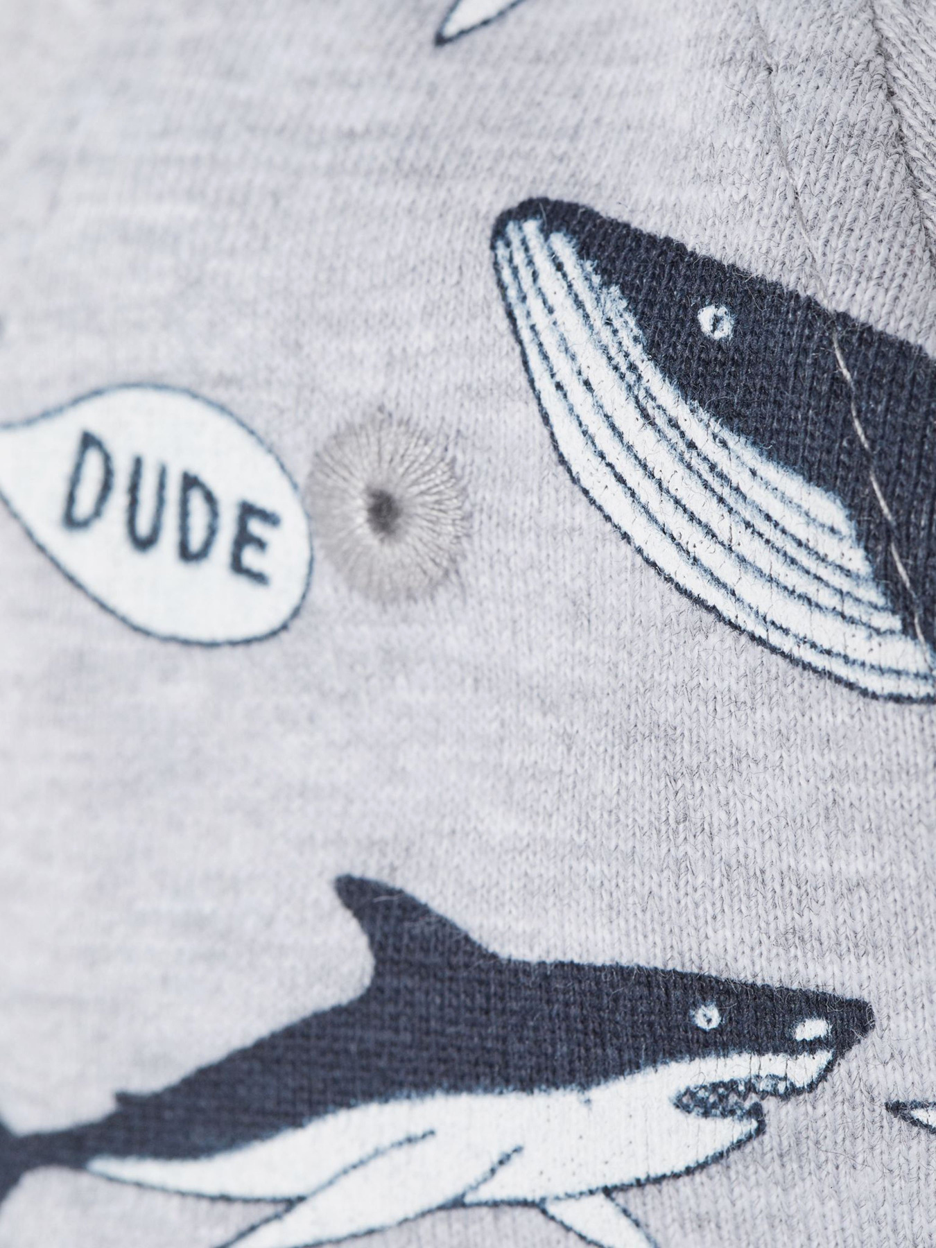 Кепка H&M модель 0696356_сірий з т.синім Фото