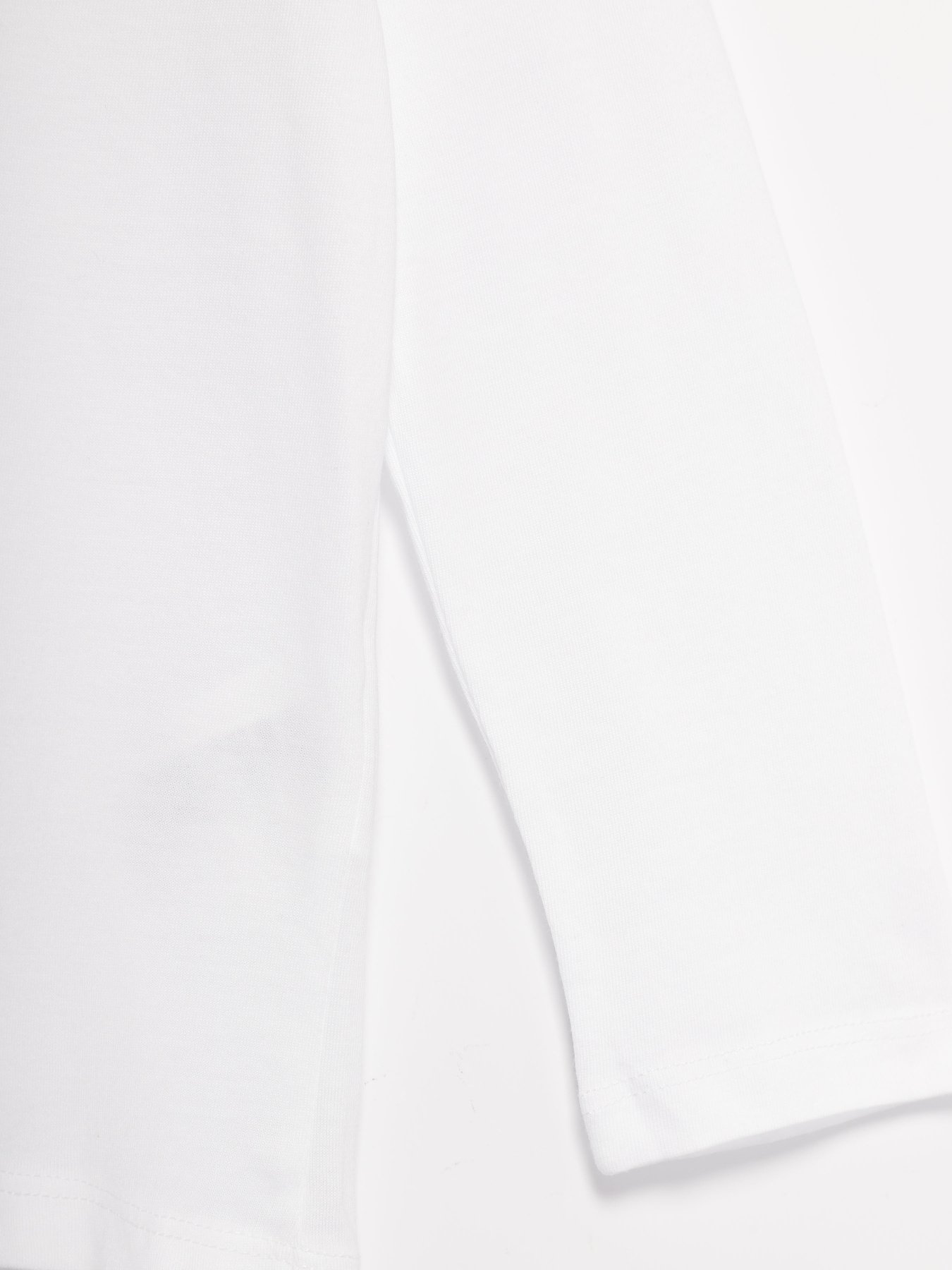 Лонгслив H&M модель 0503569_білий Фото