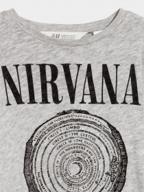 Лонгслив H&M модель 0517135_сірий Фото