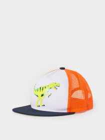 Кепка H&M модель 0737468_помаранчевий комб. Фото