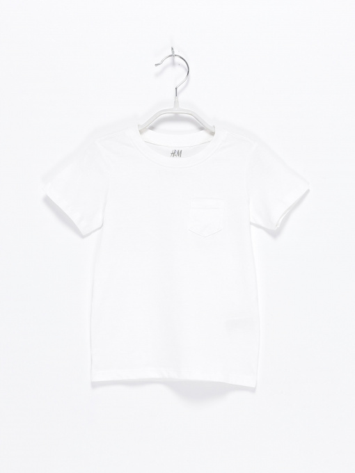 Футболка H&M модель 0531802_білий Фото