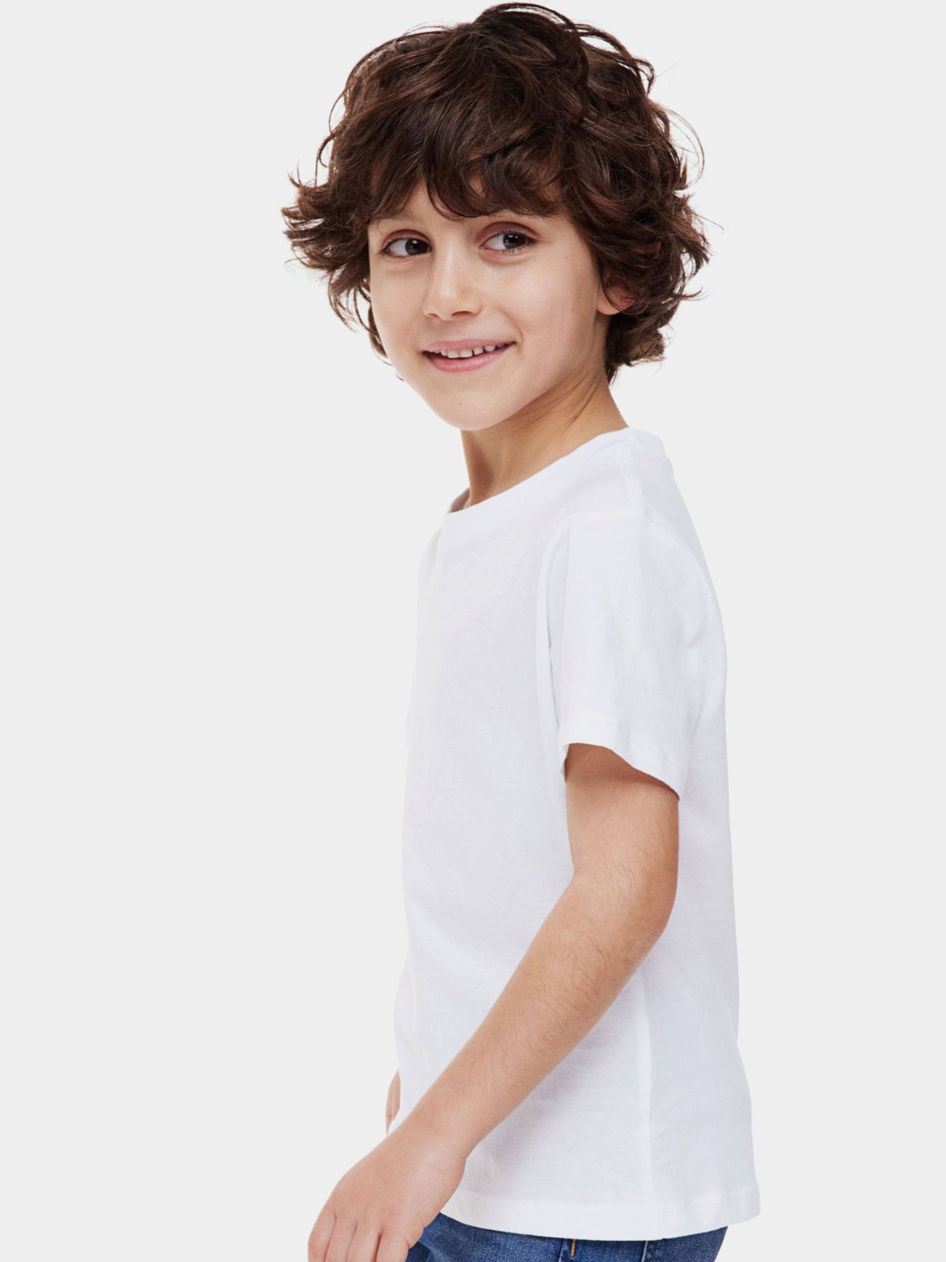 Футболка H&M модель 0544290_білий Фото