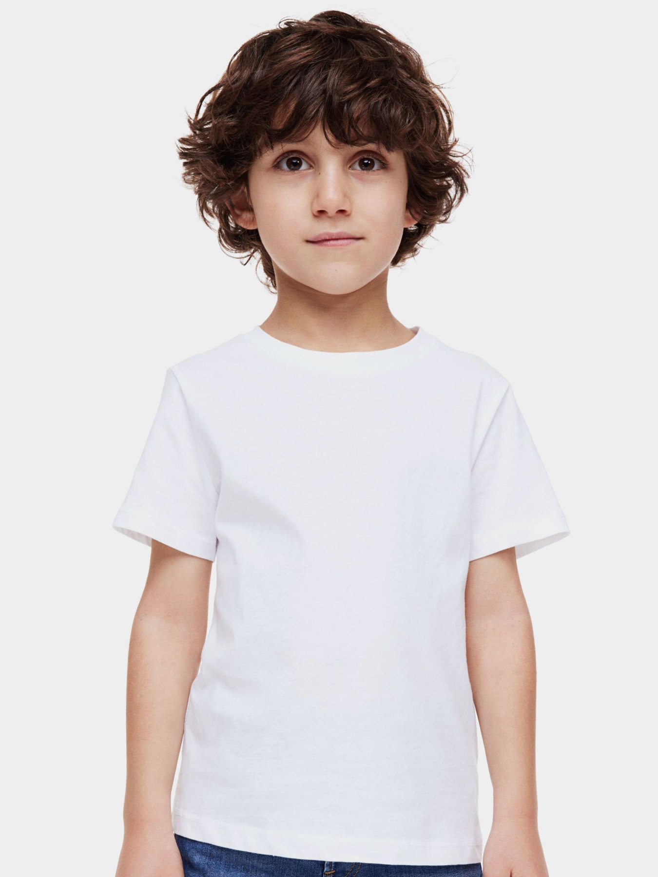 Футболка H&M модель 0544290_білий Фото