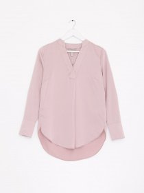 Блуза H&M модель 0790791_рожевий Фото