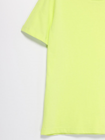 Футболка H&M модель 0544290_салатовий Фото