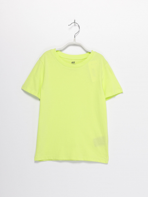 Футболка H&M модель 0544290_салатовий Фото