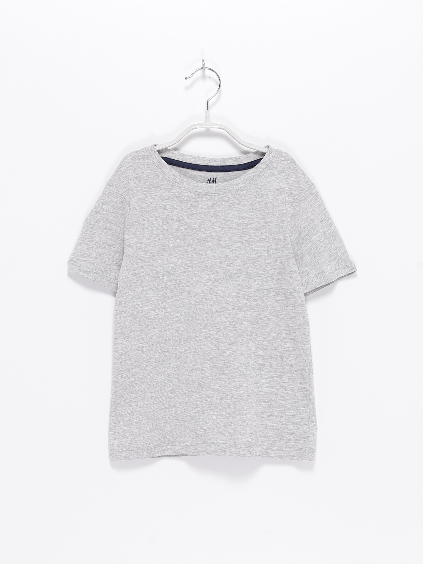 Футболка H&M модель 0544290_сірий Фото