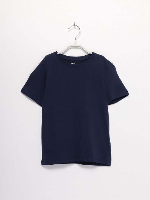Футболка H&M модель 0544290_т.синій Фото