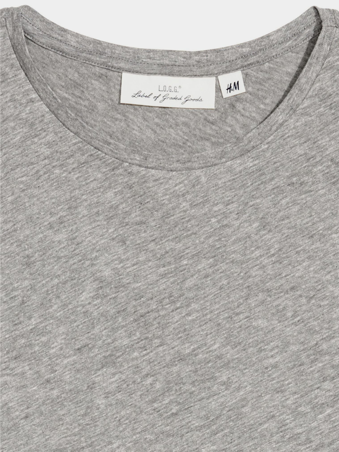 Футболка H&M модель 0547898_сірий Фото