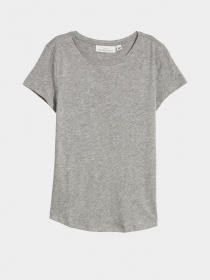 Футболка H&M модель 0547898_сірий Фото
