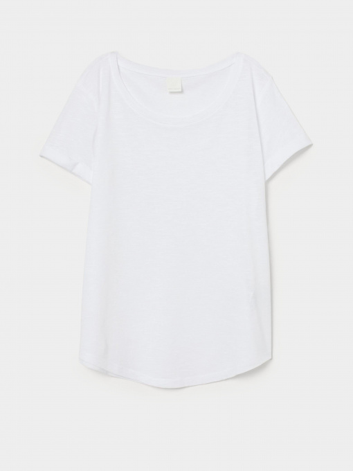 Футболка H&M модель 0554598_білий Фото
