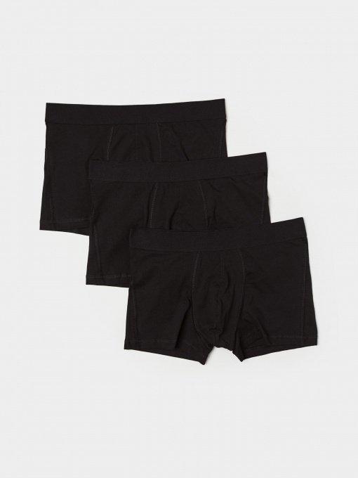 Набір трусів H&M модель 0564313_чорний Фото