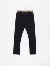 Прямі джинси H&M модель 05665561_чорний Фото