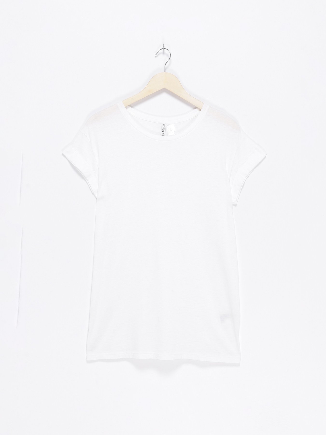 Футболка H&M модель 0571436_білий Фото