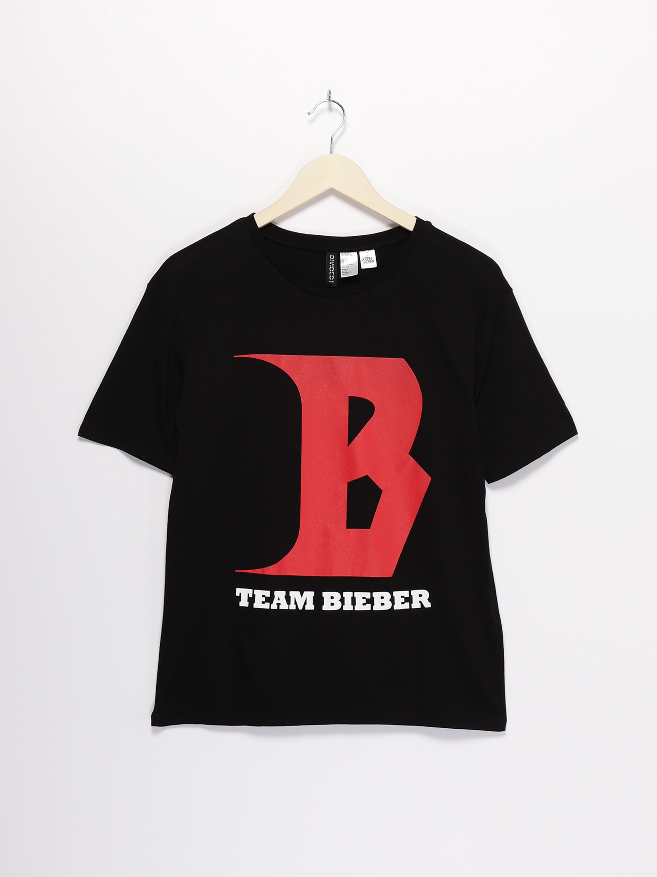 Футболка H&M модель 0590990_чорний комб. Фото