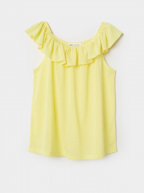 Майка H&M модель 0619777_жовтий Фото