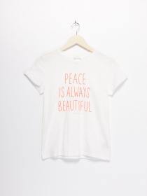 Футболка H&M модель 0619784_білий комб. Фото