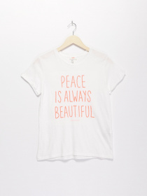 Футболка H&M модель 06197841_білий комб. Фото