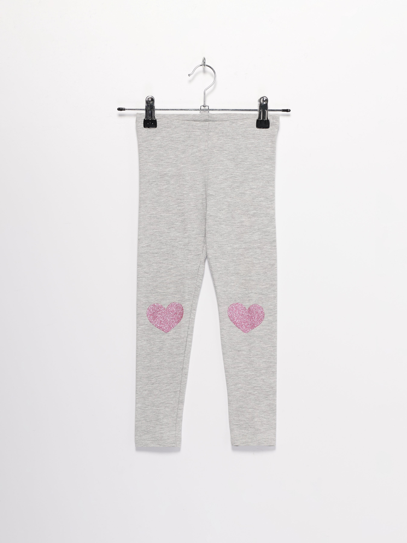 Леггинсы H&M модель 0620216_сірий з рожевим Фото