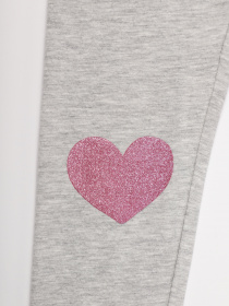 Легінси H&M модель 0620216_сірий з рожевим Фото