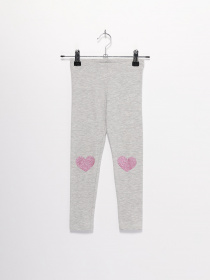 Легінси H&M модель 0620216_сірий з рожевим Фото