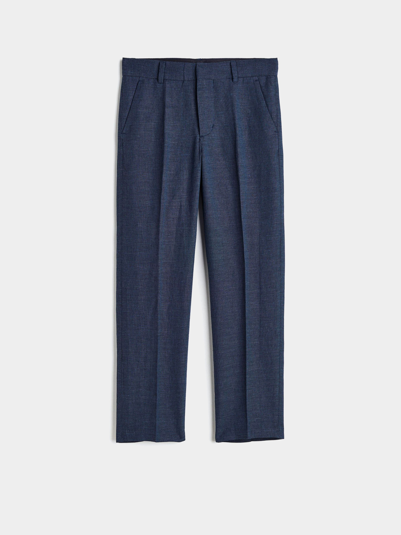 Брюки повседневные H&M модель 0630210_т.синій Фото