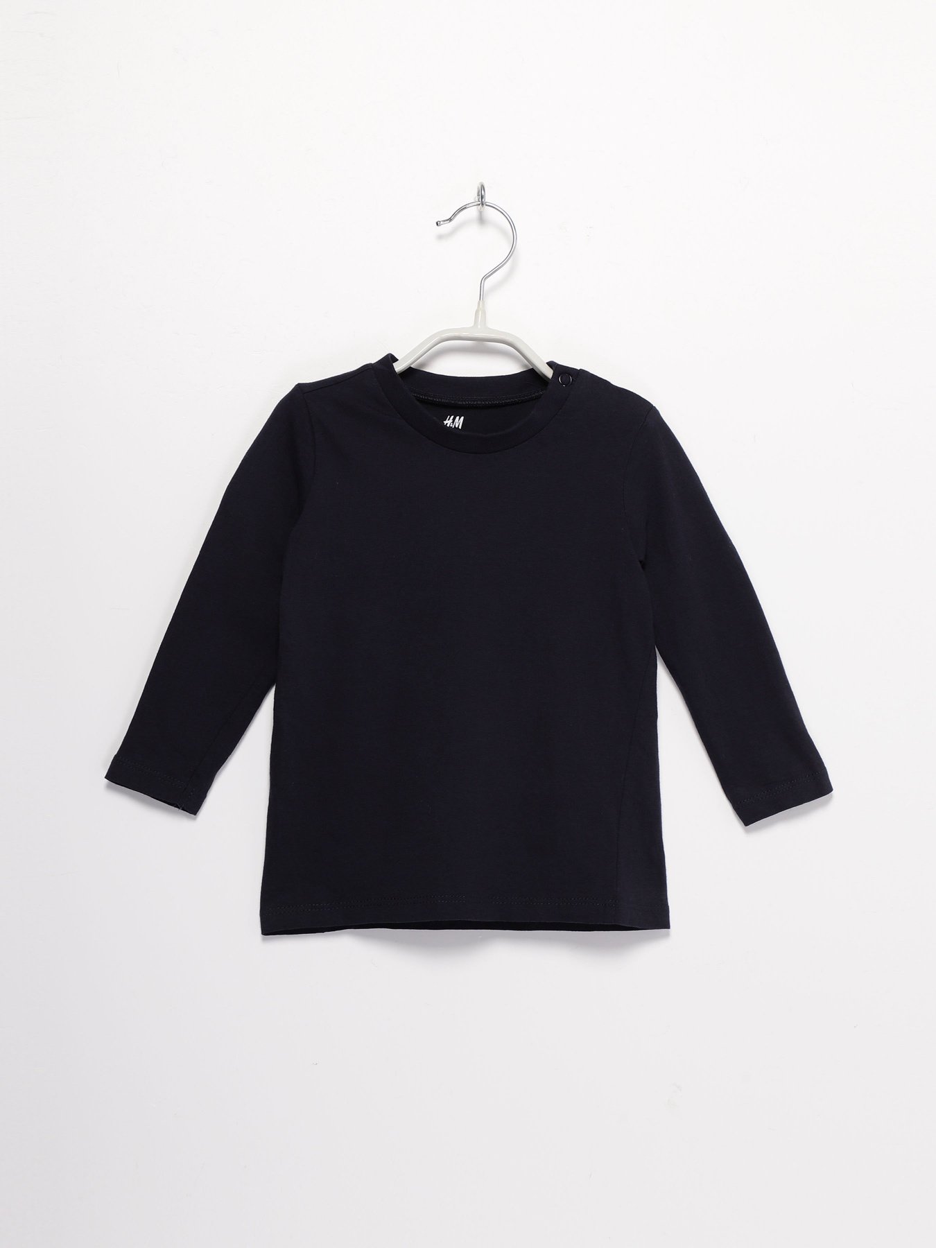 Лонгслів H&M модель 06358951_т.синій Фото