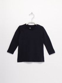 Лонгслів H&M модель 06358951_т.синій Фото