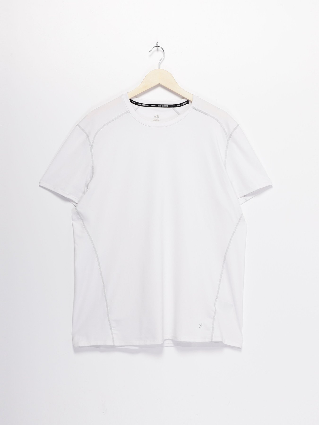 Футболка H&M модель 0653275_білий Футболка H&M модель 0653275_білий Фото