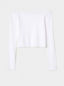 Топ H&M модель 0659832_білий Фото