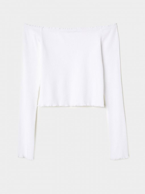 Топ H&M модель 0659832_білий Фото