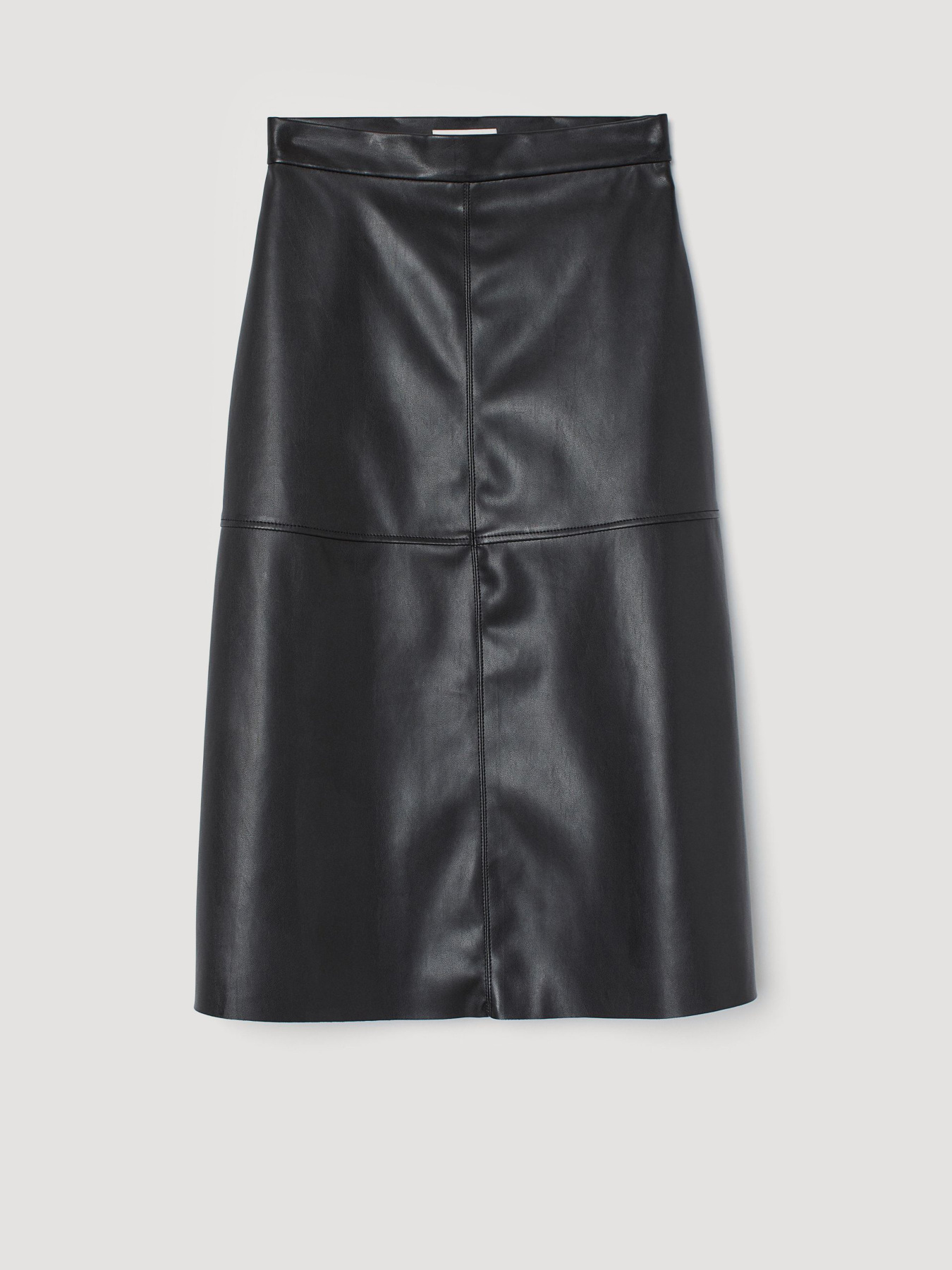 Юбка миди H&M модель 0802559_чорний Юбка миди H&M модель 0802559_чорний Фото