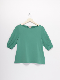 Футболка H&M модель 0664074_зелений Фото