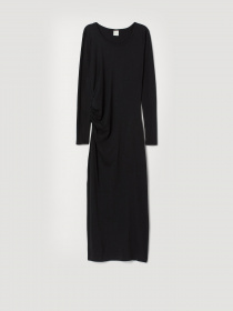 Сукня міді H&M модель 0802779_чорний Сукня міді H&M модель 0802779_чорний Фото