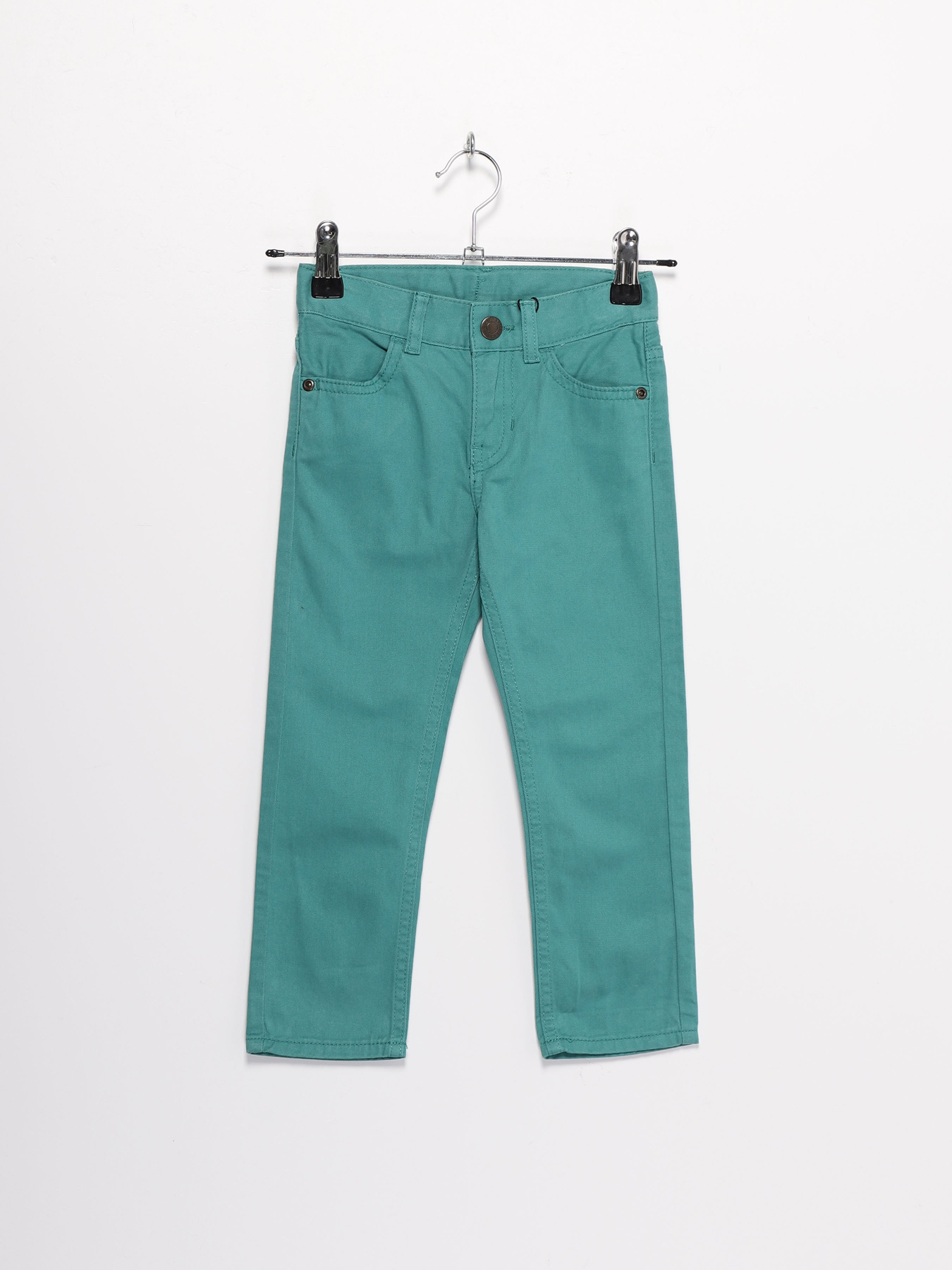 Брюки повседневные H&M модель 0692840_бірюзовий Фото