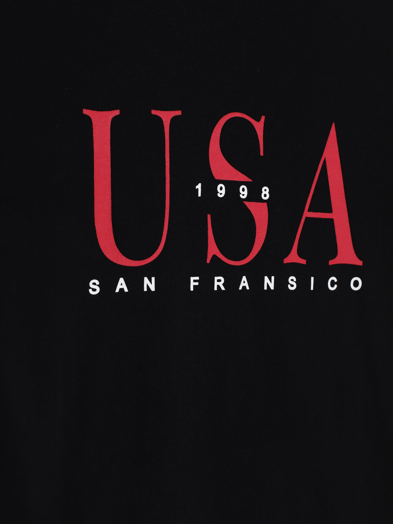 Футболка H&M модель 0698296_чорний комб. Фото