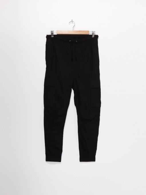 Повседневные штаны H&M модель 06984361_чорний Фото