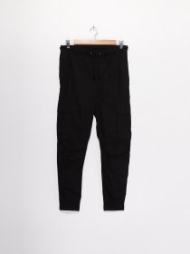 Повсякденні штани H&M модель 06984361_чорний Фото