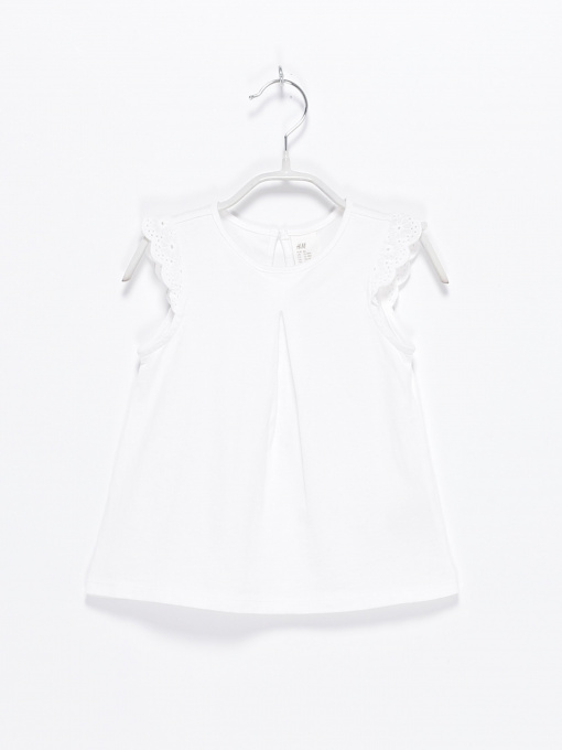 Футболка H&M модель 06994889_білий Фото