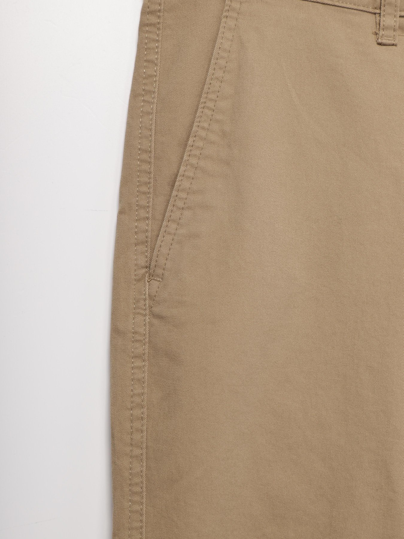 Брюки повседневные H&M модель 0710876_бежевий Фото