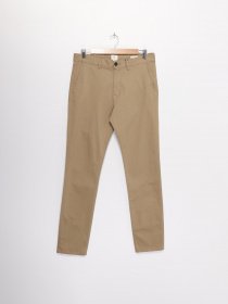 Повседневные штаны H&M модель 0710876_бежевий Фото