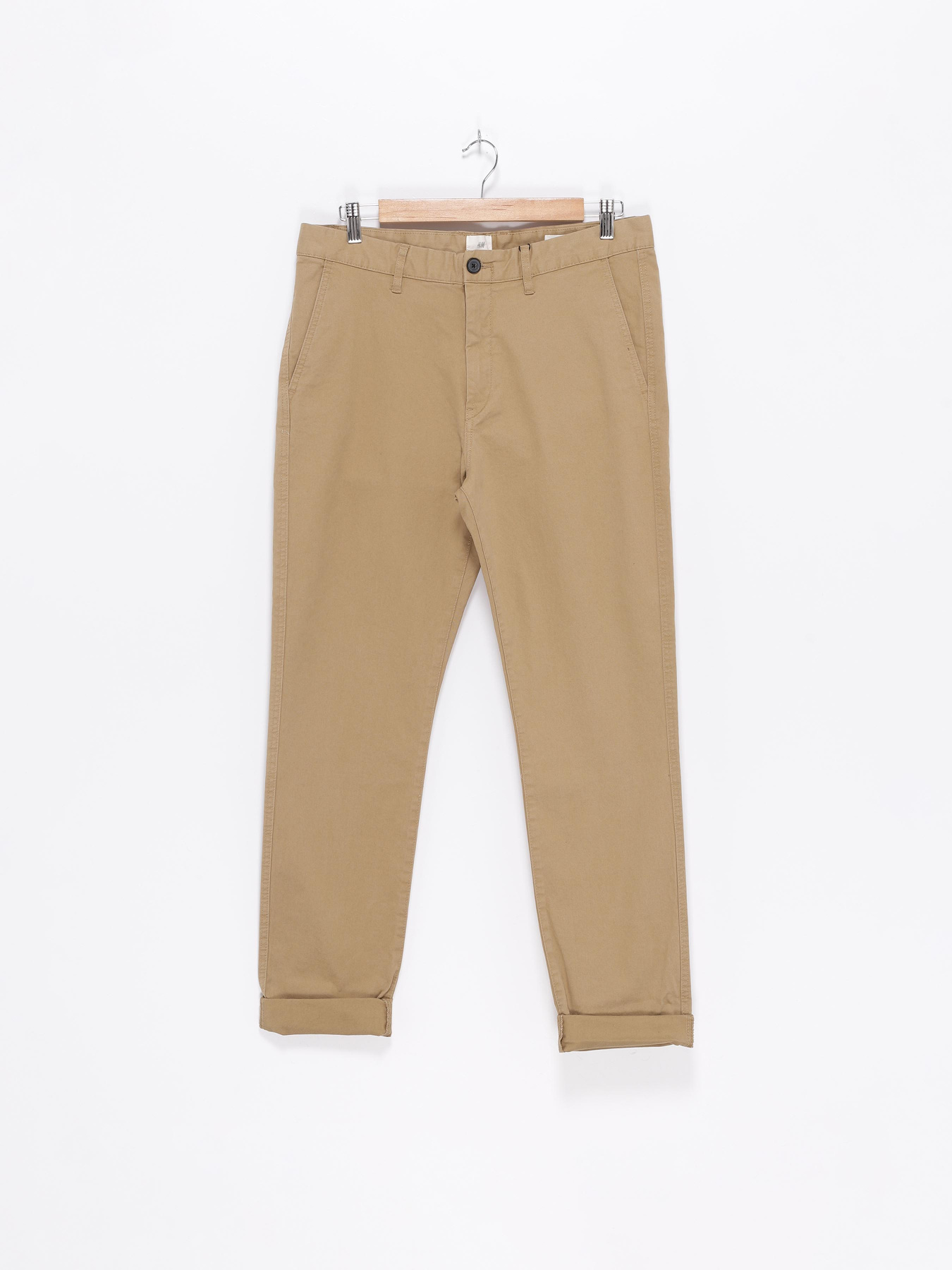 Повседневные штаны H&M модель 0710876_с.коричневий Фото