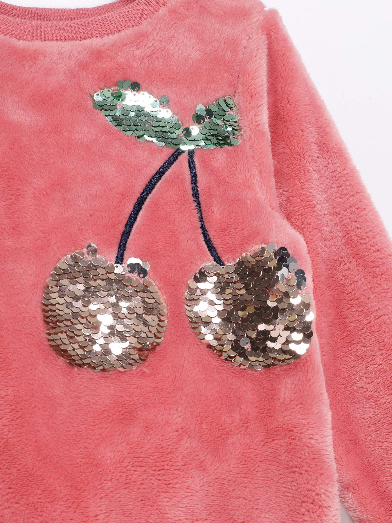 Свитшот H&M модель 0719409_рожевий комб. Фото