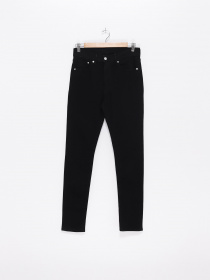 Прямые джинсы H&M модель 0720504_чорний Прямые джинсы H&M модель 0720504_чорний Фото