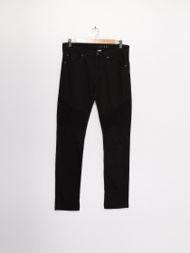 Прямые джинсы H&M модель 0720810_т.синій Фото