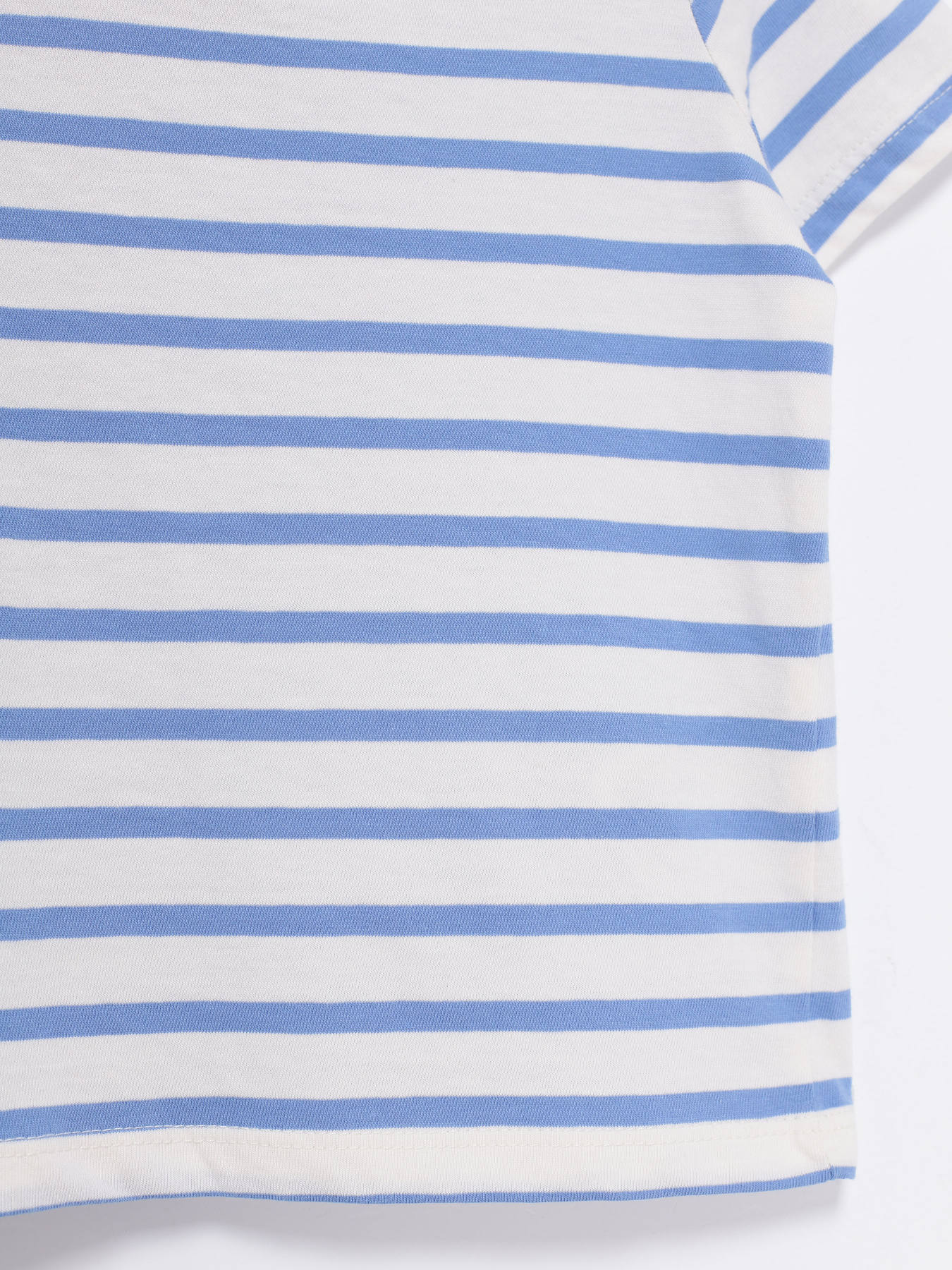 Футболка H&M модель 0725787_білий з блакитним Фото