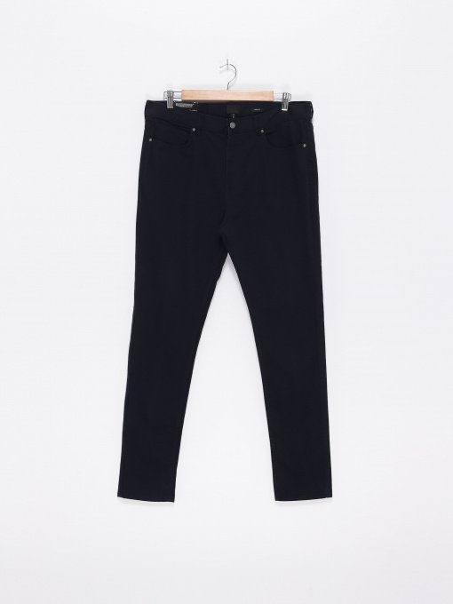 Прямі джинси H&M модель 0732188_т.синій Фото