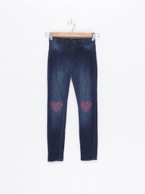 Брюки повседневные H&M модель 0739802_синій Фото