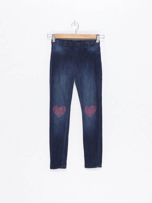 Брюки повседневные H&M модель 0739802_синій Фото