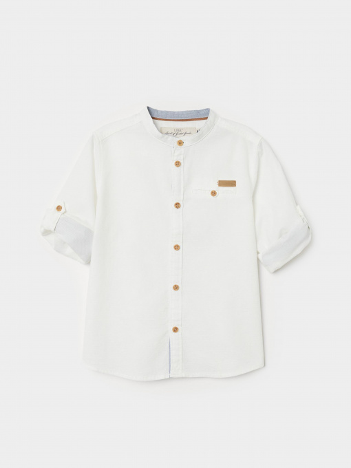 Сорочка повсякденна H&M модель 0742204_білий Фото